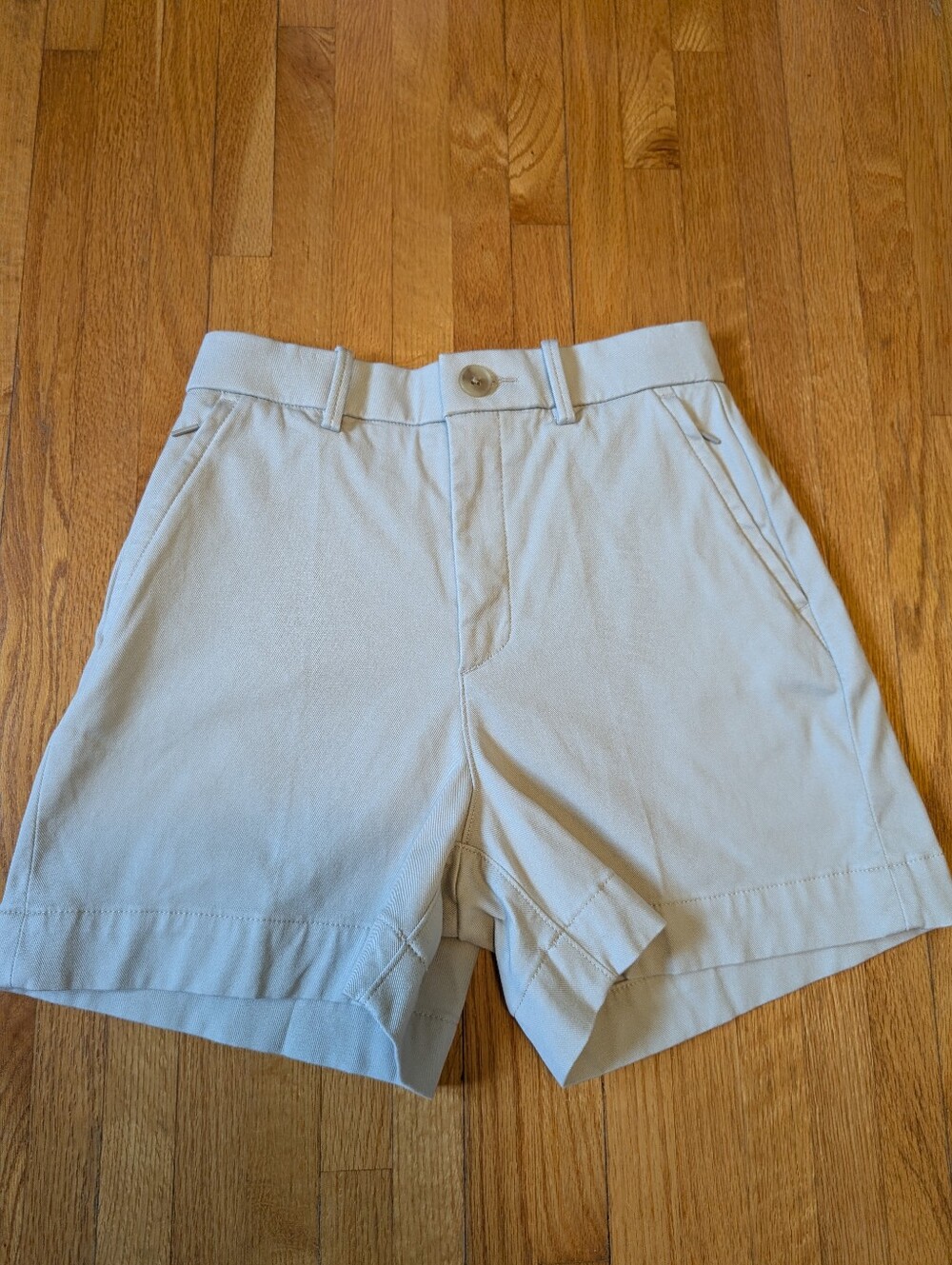 SPANXsupersmooth™ Stretch Twill Shorts Sandbar Beige XS
